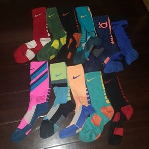 Nike Hyper Elite Socks 11 Pairs Bundle Lot